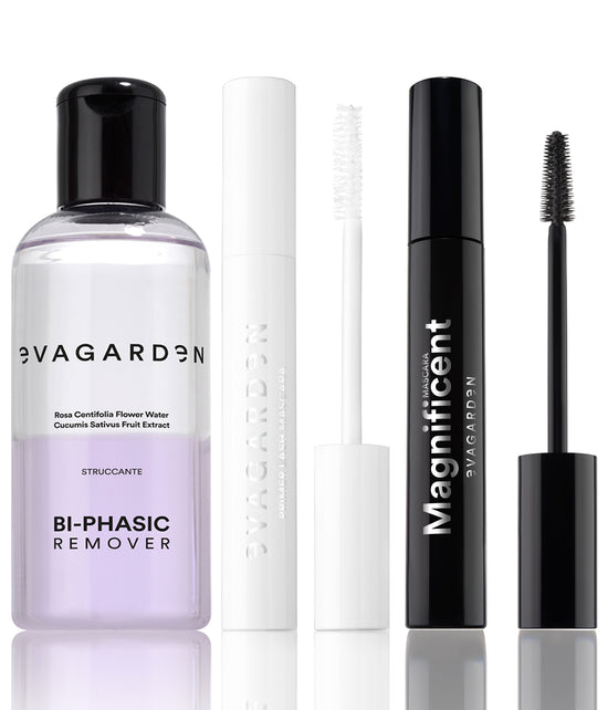 Primer Mascara+ Mascara Magnificent + Biphasic Remover + Kit Regalo M