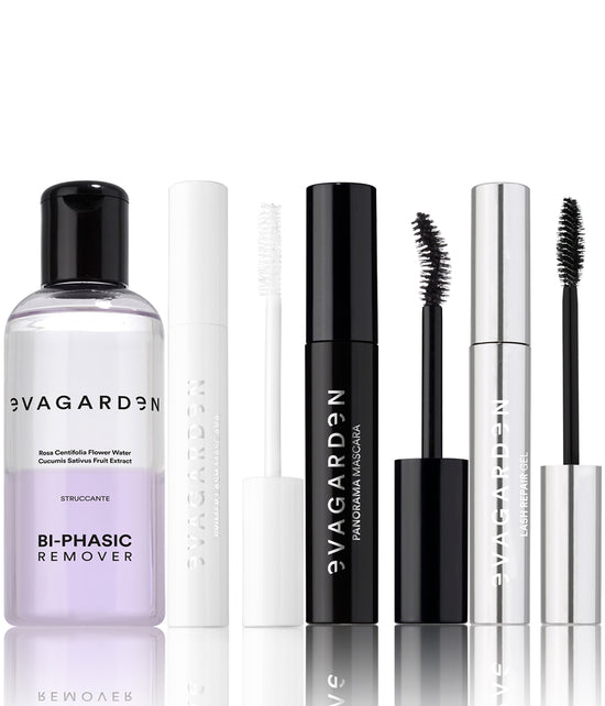 Primer Mascara+ Mascara Panorama + Biphasic Remover + Gel Lash Repair + Kit Regalo M