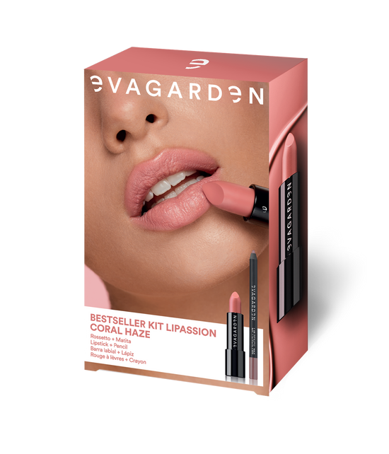 BESTSELLER KIT LIPASSION Coral Haze Lipstick Enjoy 626 + pencil786