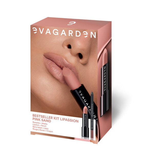 BESTSELLER KIT LIPASSION Pink Sand Rossetto Enjoy 627+matita760